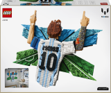 LEGO® Editions 43018 Lionel Messi – Okamžik vítězství