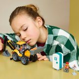 LEGO® City 60480 Žlutý nakladač s rypadlem
