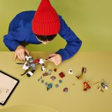 LEGO® NINJAGO® 71863 Zilvar a dračí bestie Grimtak